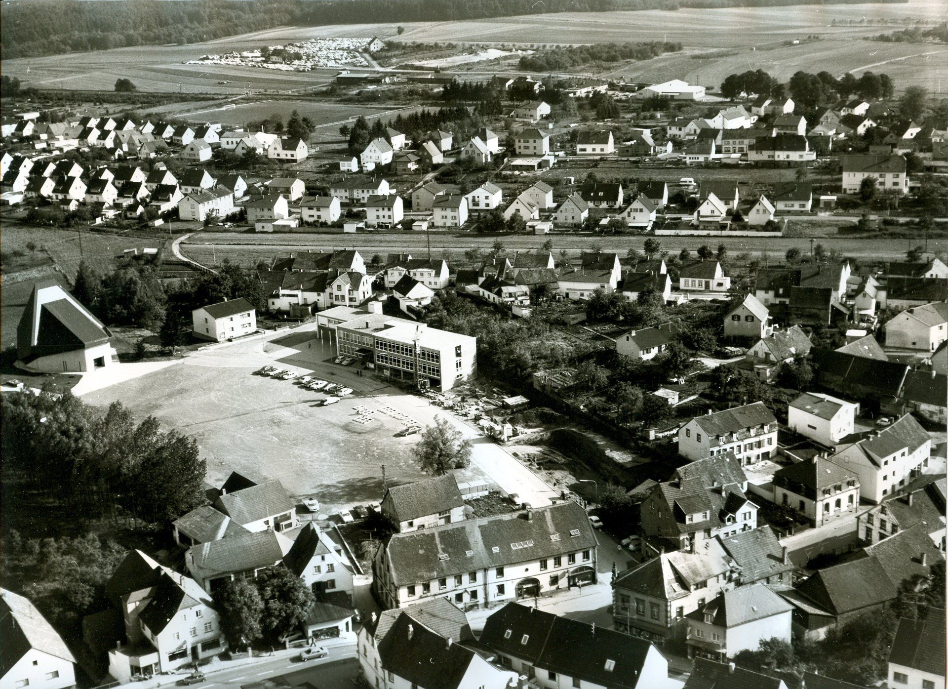 Historische Ortsansicht aus Schönenberg-Kübelberg